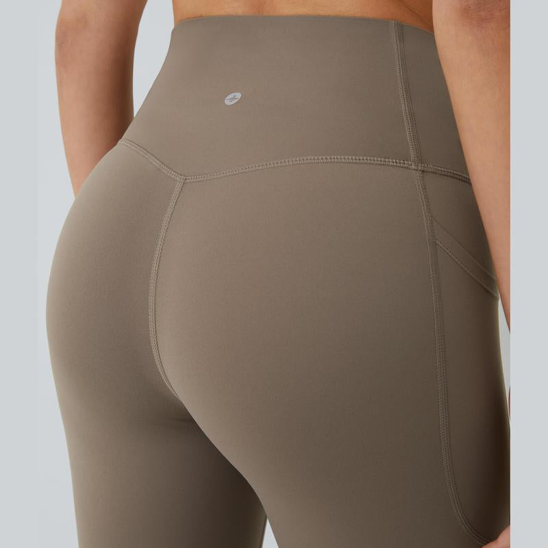 Elevate Your Workout: Halara Ultrasculpt High Waisted Tummy Control Leggings with Convenient Pockets!