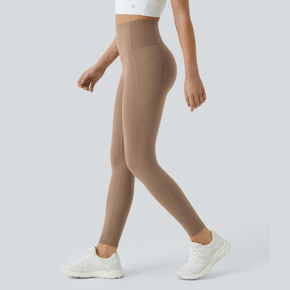 Elevate Your Workout: Halara Ultrasculpt High Waisted Tummy Control Leggings with Convenient Pockets!