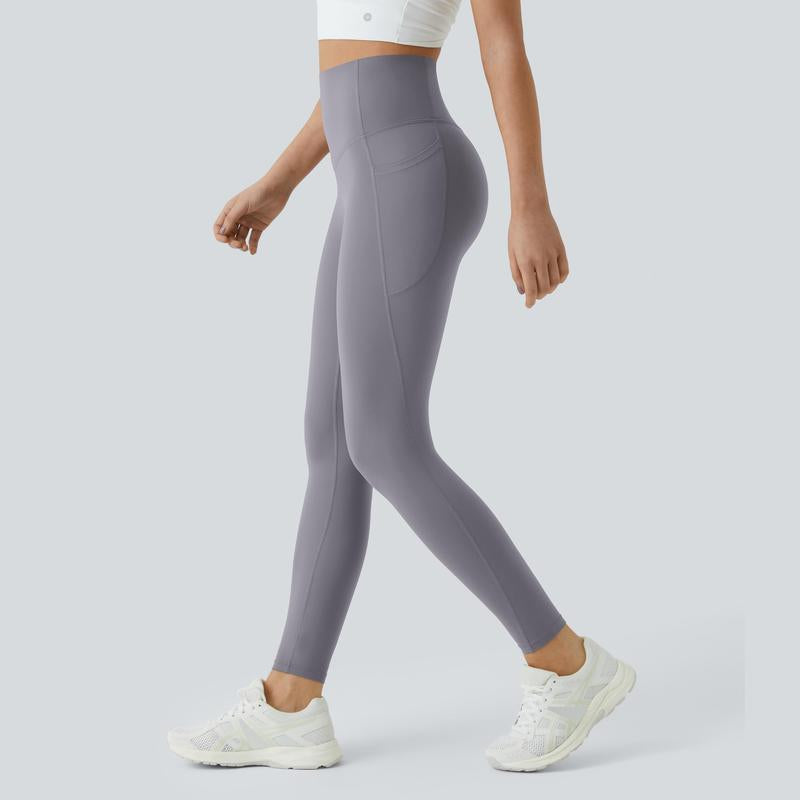 Elevate Your Workout: Halara Ultrasculpt High Waisted Tummy Control Leggings with Convenient Pockets!