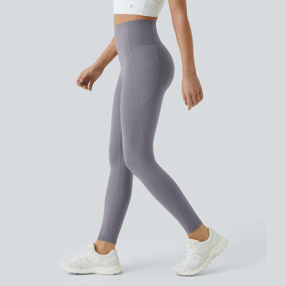 Elevate Your Workout: Halara Ultrasculpt High Waisted Tummy Control Leggings with Convenient Pockets!