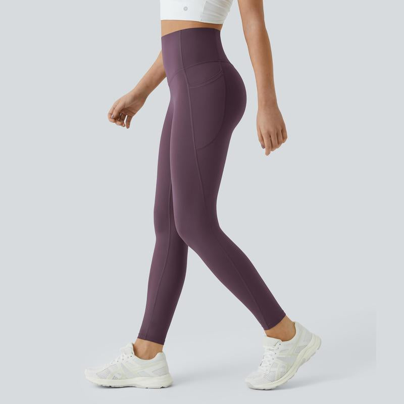 Elevate Your Workout: Halara Ultrasculpt High Waisted Tummy Control Leggings with Convenient Pockets!