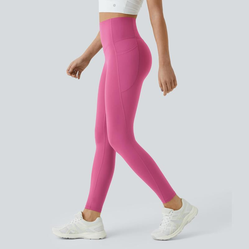 Elevate Your Workout: Halara Ultrasculpt High Waisted Tummy Control Leggings with Convenient Pockets!