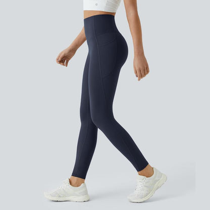 Elevate Your Workout: Halara Ultrasculpt High Waisted Tummy Control Leggings with Convenient Pockets!