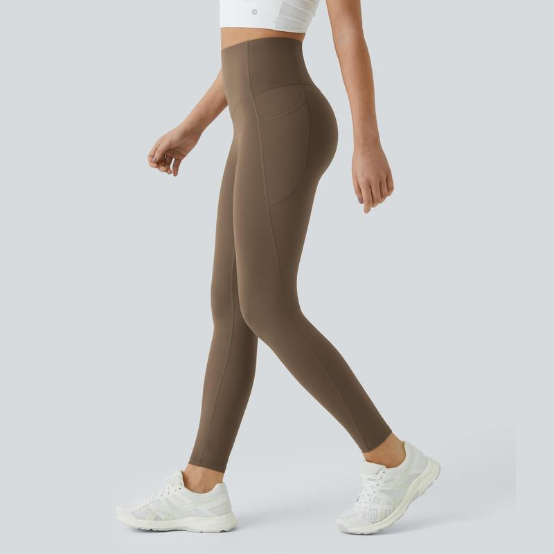 Elevate Your Workout: Halara Ultrasculpt High Waisted Tummy Control Leggings with Convenient Pockets!