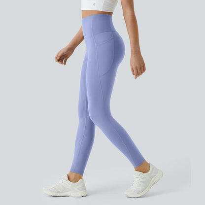 Elevate Your Workout: Halara Ultrasculpt High Waisted Tummy Control Leggings with Convenient Pockets!
