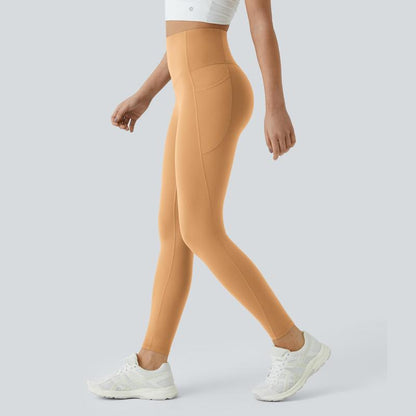 Elevate Your Workout: Halara Ultrasculpt High Waisted Tummy Control Leggings with Convenient Pockets!