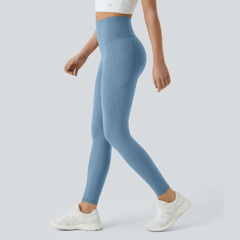 Elevate Your Workout: Halara Ultrasculpt High Waisted Tummy Control Leggings with Convenient Pockets!