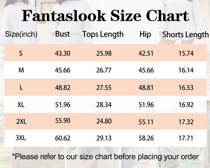 Cozy Two-Piece Pajama Set for Women - Long Sleeve Sweatshirt and Shorts Lounge Outfit for Fall