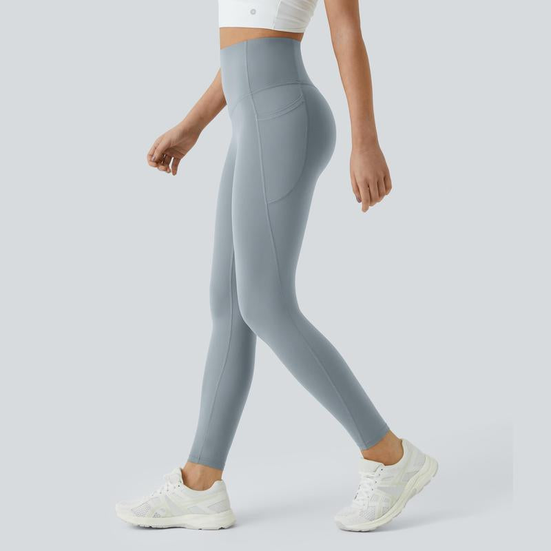 Elevate Your Workout: Halara Ultrasculpt High Waisted Tummy Control Leggings with Convenient Pockets!