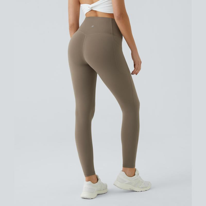 Elevate Your Workout: Halara Ultrasculpt High Waisted Tummy Control Leggings with Convenient Pockets!