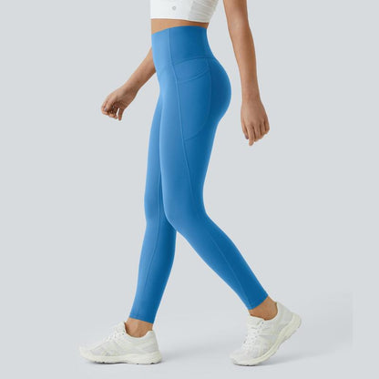 Elevate Your Workout: Halara Ultrasculpt High Waisted Tummy Control Leggings with Convenient Pockets!