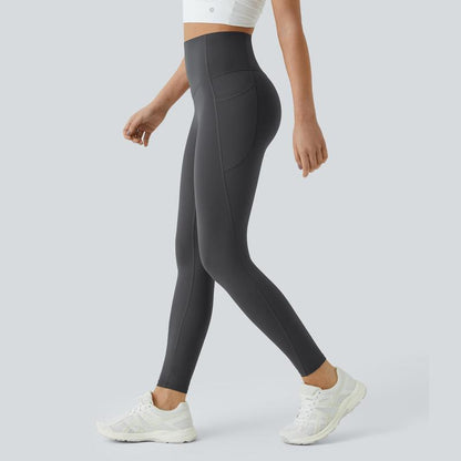 Elevate Your Workout: Halara Ultrasculpt High Waisted Tummy Control Leggings with Convenient Pockets!