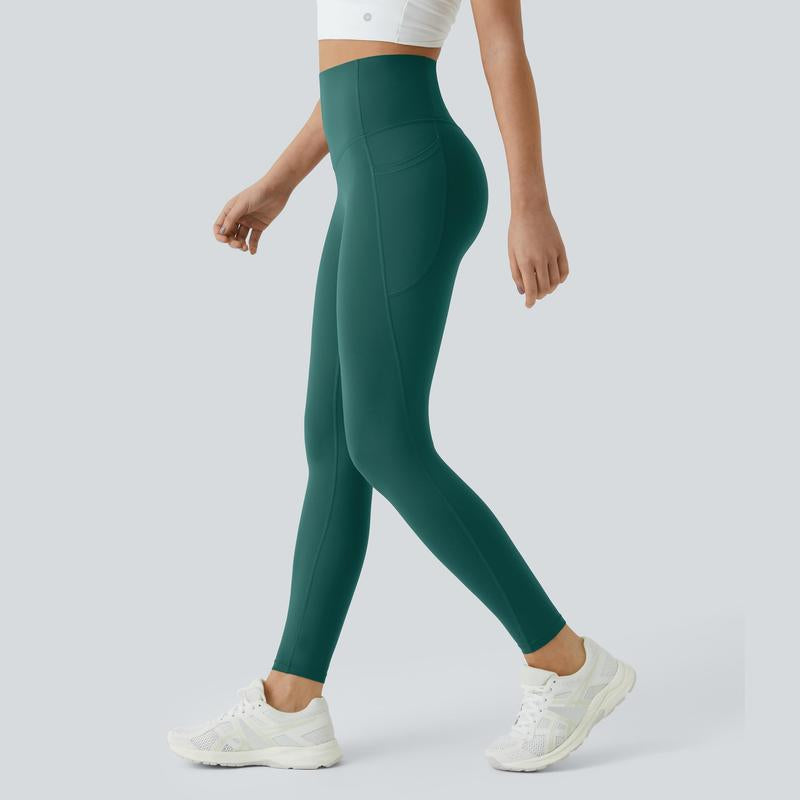 Elevate Your Workout: Halara Ultrasculpt High Waisted Tummy Control Leggings with Convenient Pockets!