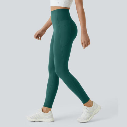 Elevate Your Workout: Halara Ultrasculpt High Waisted Tummy Control Leggings with Convenient Pockets!