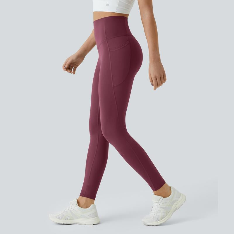 Elevate Your Workout: Halara Ultrasculpt High Waisted Tummy Control Leggings with Convenient Pockets!